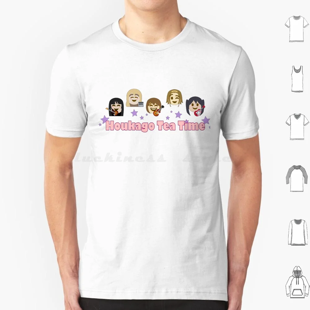 K-On Band Shirt T Shirt Cotton Men Women DIY Print K On Kon Anime Houkago Tea Time Band