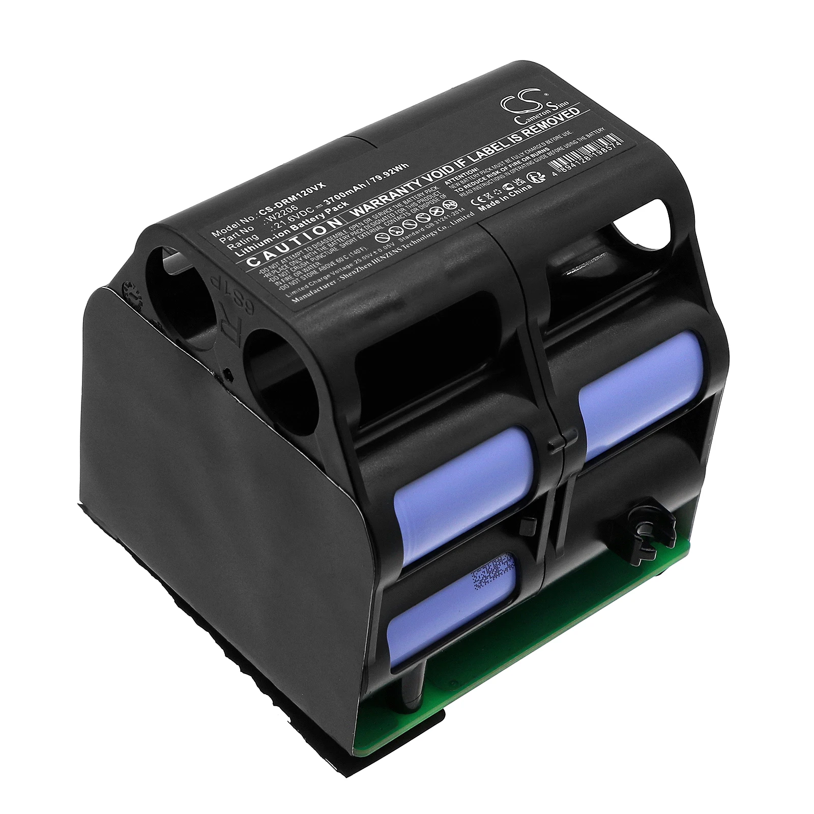 

Сменный аккумулятор CS для Dreame M12, M12 Pro, M13 W2206 3700 мАч / 79,92 Втч