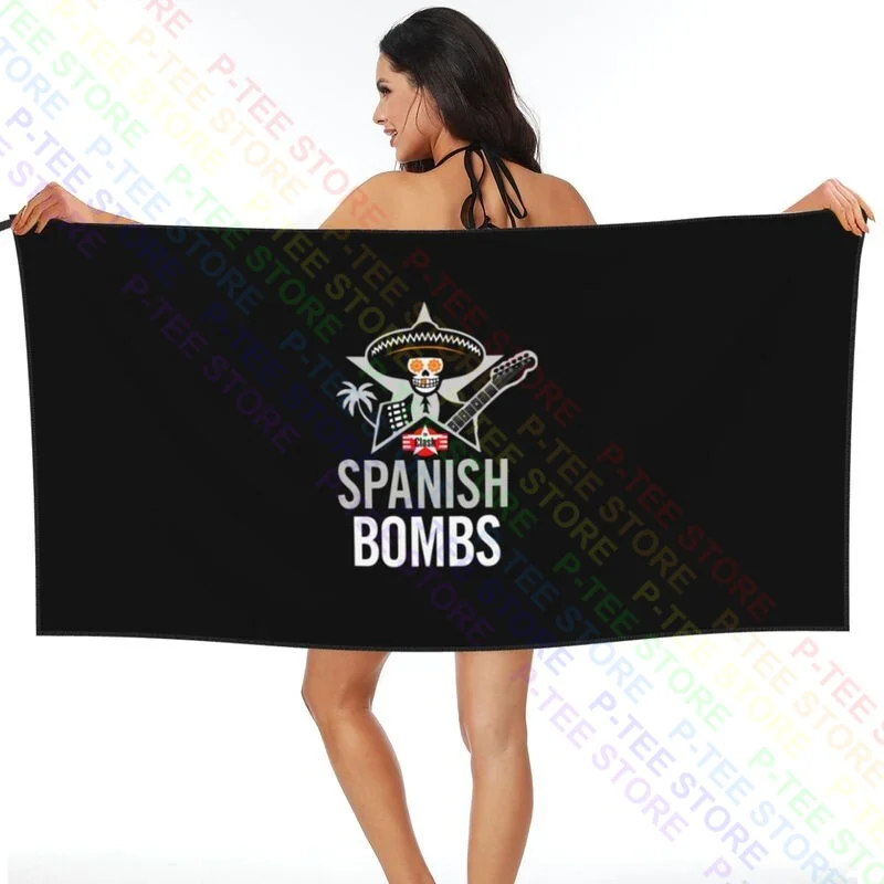 The Clash Spanish Bombs Punk Quick dry Towel Wrapped Microfiber Personalized