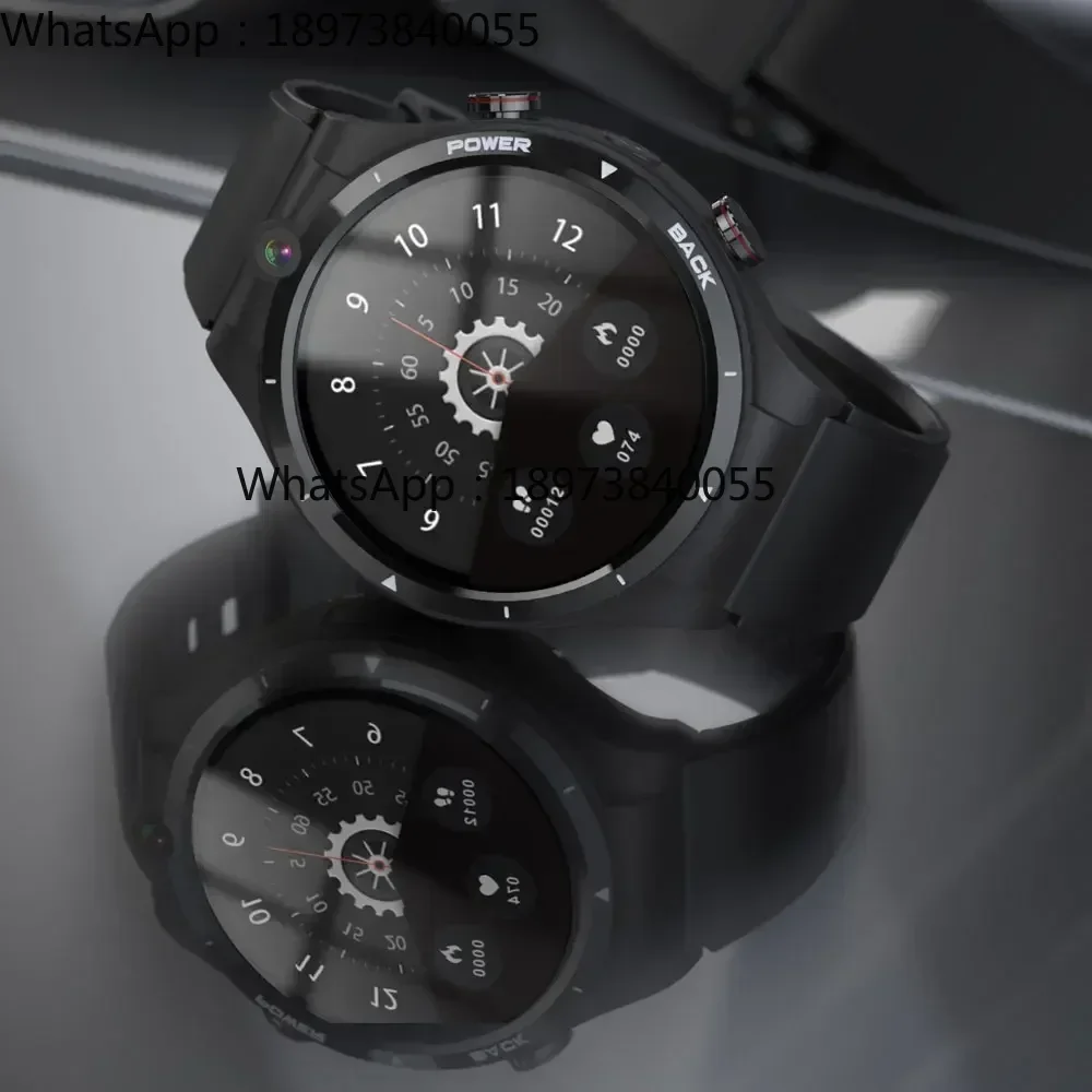 LEMFO LEM15 Smart Watch 4G Android 10.7 128GB ROM 900mAh Power Bank Dual Cameras Smartwatch Men GPS 1.6 Inch