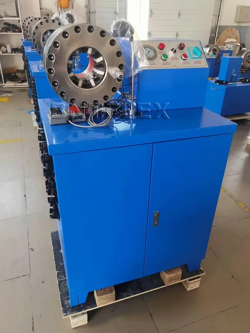 Hose Crimping Machine Hydraulic Hose Crimper BNT50 Hydraulic Hose Crimping Machine Cable Wire Brake Hose Pressing