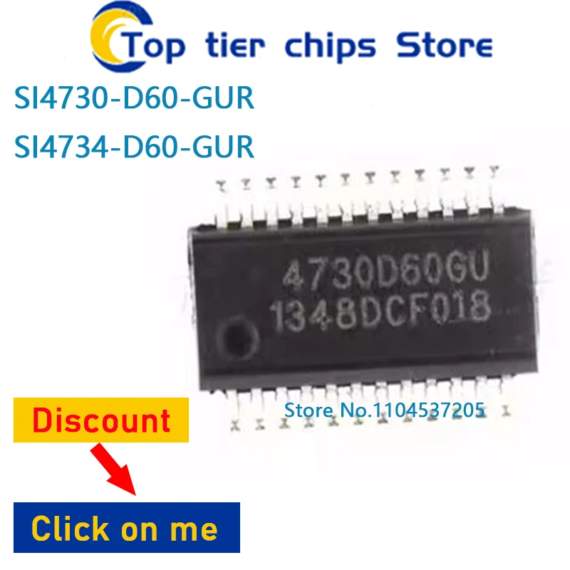 

1-10 шт./лот SI4730-D60-GUR SSOP24 SI4734-D60-GUR SSOP24 SSOP 100% НОВЫЙ