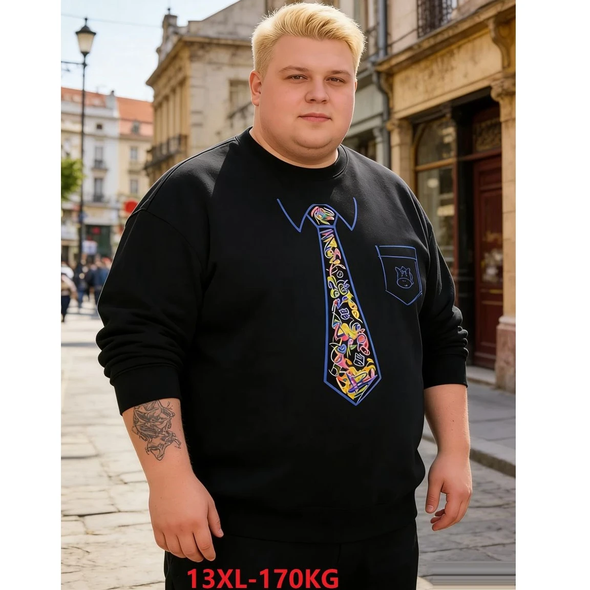 Suéter masculino plus size para primavera e outono; camiseta masculina plus size; pullover masculino da moda