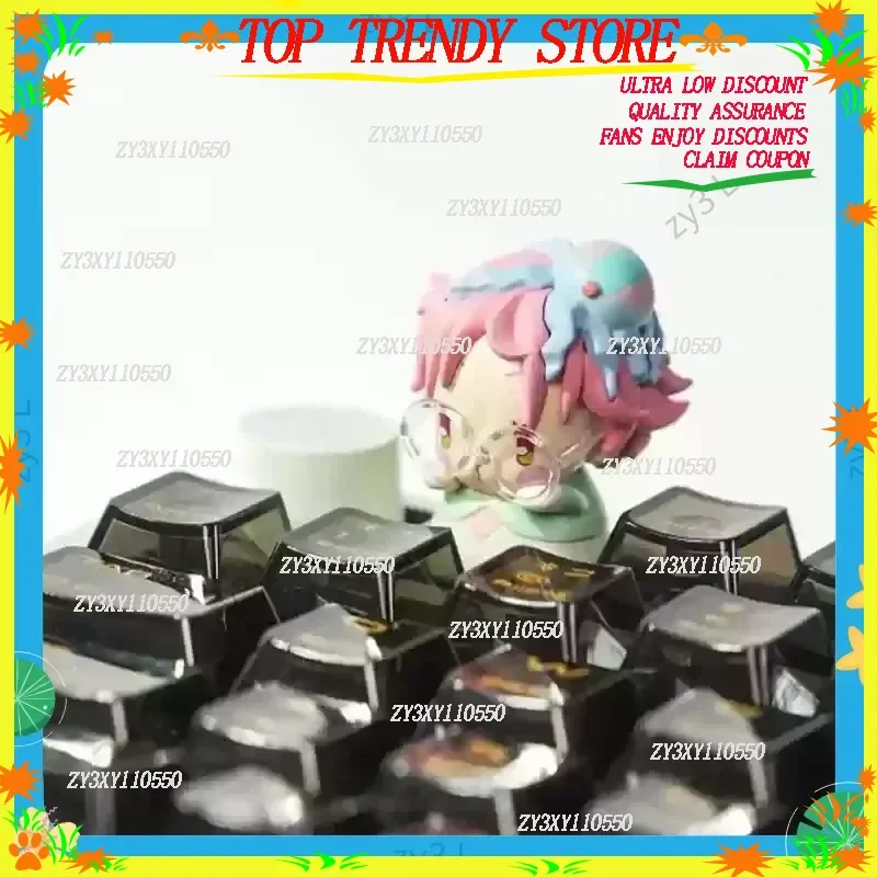 【In Stock】Genuine Alien Stage Sunny Doll Series Blind Box Mechanical Keycaps Cute Ivan Luka Mizi Till Toy Gift Halloweentrend view 5