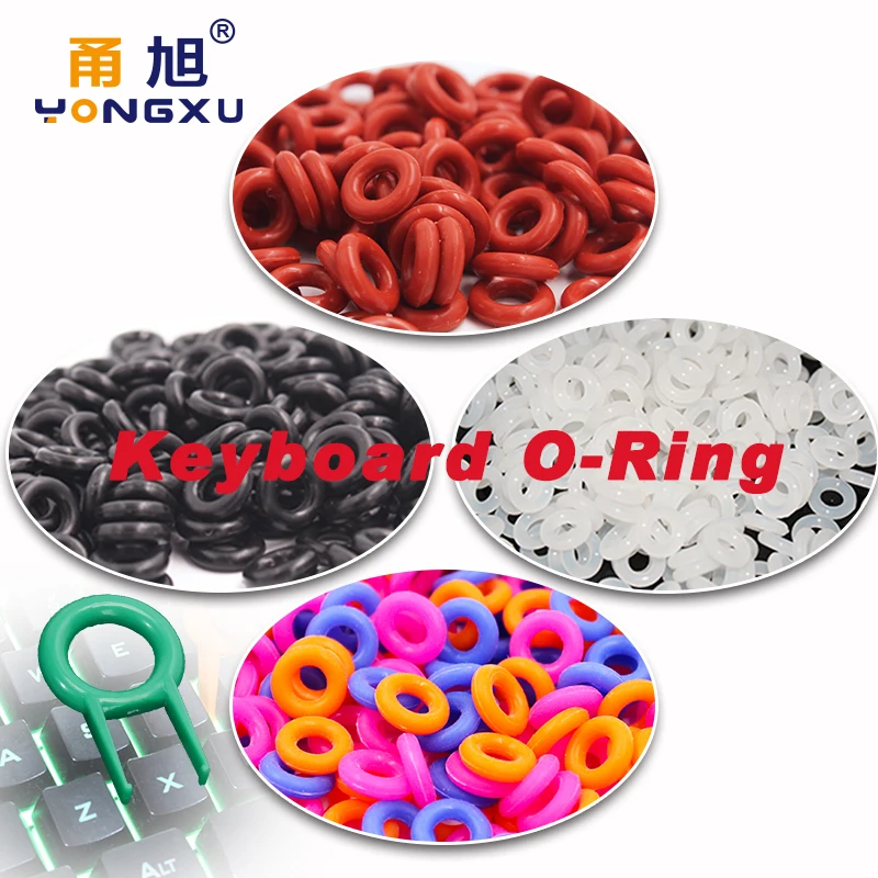 Mechanical Keyboard o-ring Keycaps Silicone rubber ORing Switch Sound Dampeners Cherry MX Dampers Key cap Silicone Seal Ring