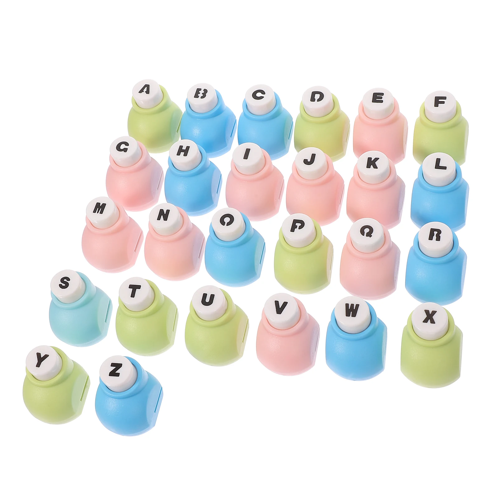 

Alphabet Letter Embossing Machine 26 Letters Paper Punch Craft Holes Shapes DIY Greeting Cards Journals Fabric Punch