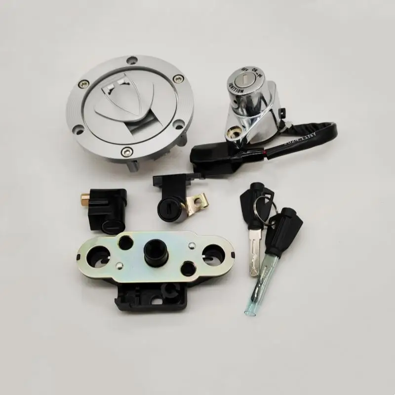 For Motorcycle Ignition Switch Lock Fuel Tank Cap Lock Key Set For Benda Liao700 BD700‑2