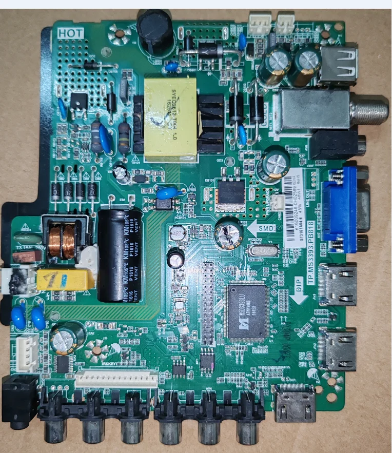 TP.MS3393.PB818 Three in one TV motherboard for  ST3151A04-8 450MA  LK315T3HC1K 360ma