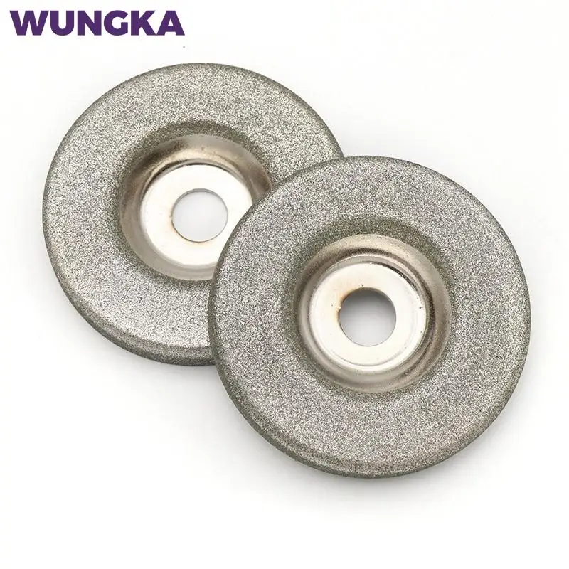 2pcs 50mm Diamond Grinding Wheel Circle Disc For Electric Multifunctional Sharpener Grinder Sharpening Accessories