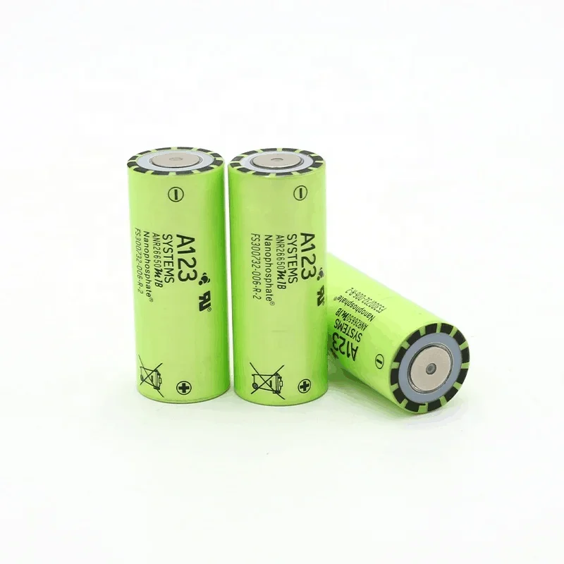 2023 NEWEST A123 26650 rechargeable battery M1B 26650 2400mah - 2500mah 70a 3.7v Li-ion high discharge Battery