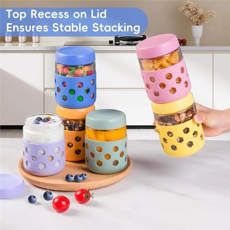 AB66-1Set Overnight Oatmeal Ja - Meal Prep Oatmeal 评论和价格
