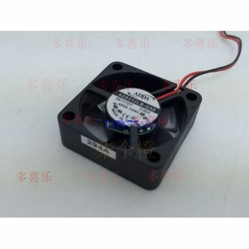 

ZMZM for ADDA AD0312LB-G50 3010 12V 0.06A dual silent fan 2-Pin #F18