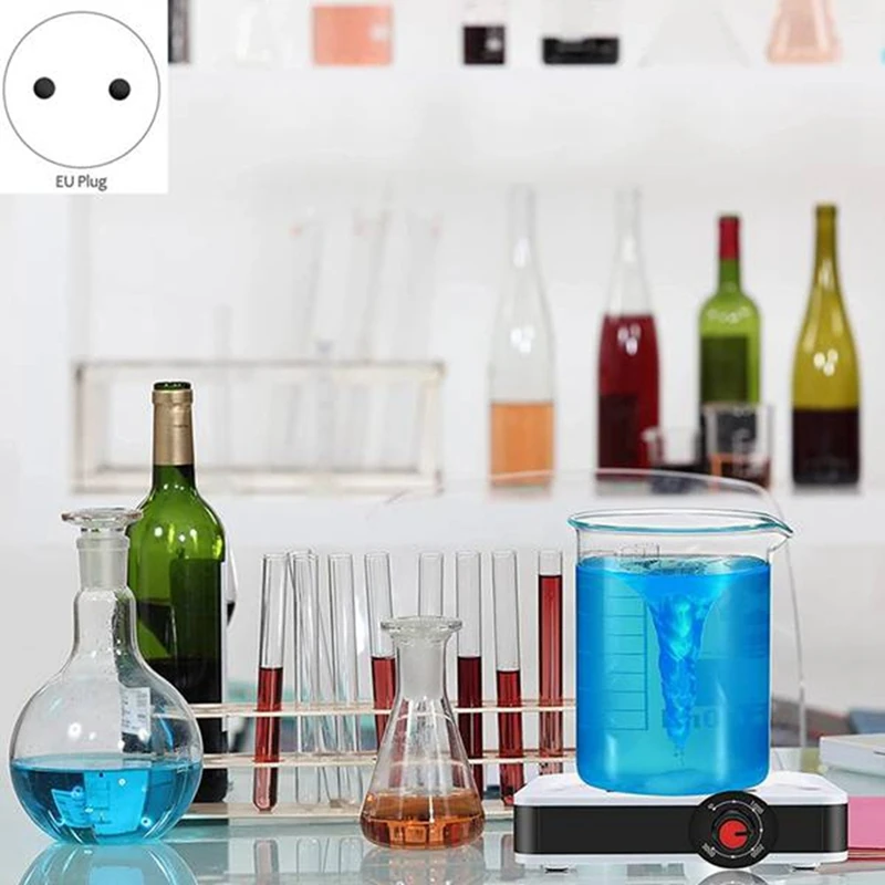 1 pezzo 6.5 pollici piastra di agitazione 2500 giri/min agitatore di velocità con agitazione per laboratorio liquido di agitazione spina europea