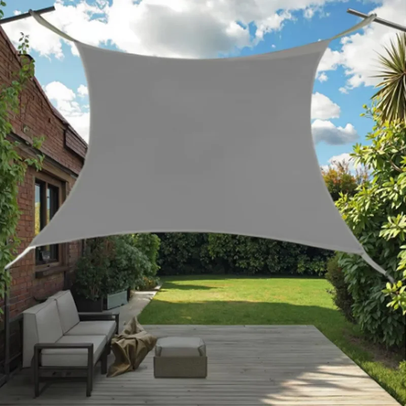 Waterproof Sun Sail - All-Weather Shade Canopy - Extra Strength for Backyard, Deck ﻿