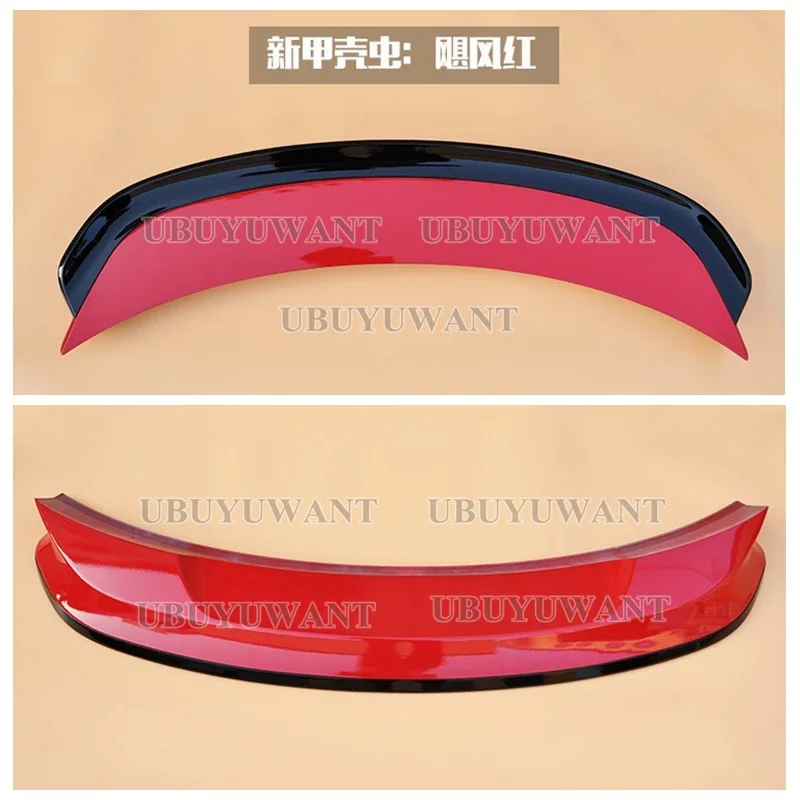Voor Volkswagen Kever Gsr/G20 2013 2014 2015-2018 Abs Plastic Ongeverfde Primer Kleur Achter Spoiler Kofferbak Vleugel Lip Boot Cover
