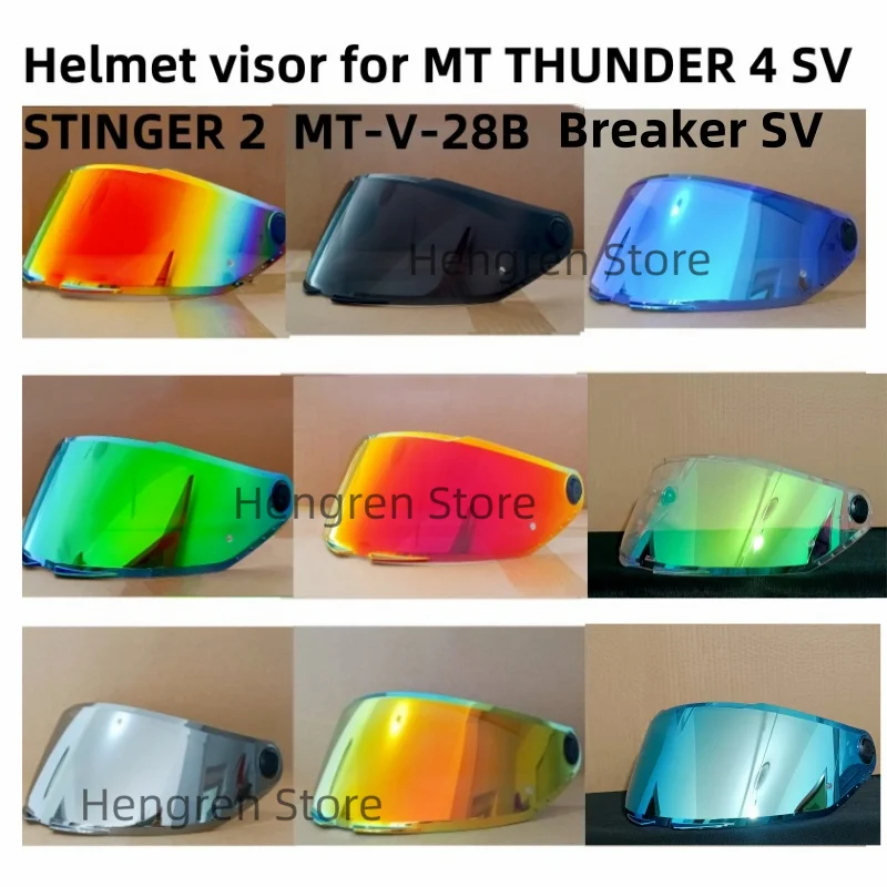 MT-V-28B Kask Gözliği: MT Thunder 4, SV ve Stinger 2 İçin Uygun Yedek Gözlük Seçimi
