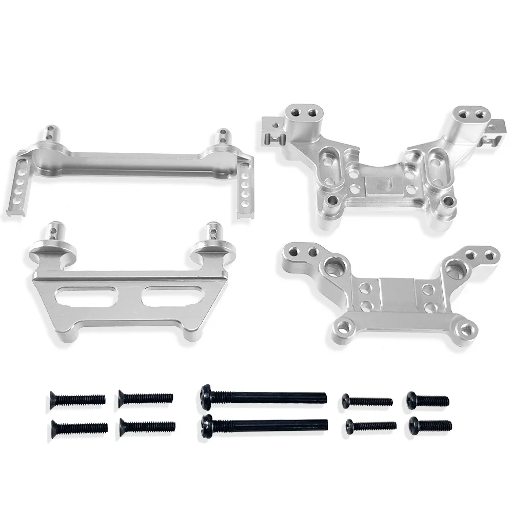 For MJX Hyper Go 1/16 16208 16209 H16 H16BM RC ca Metal upgrade parts F/R Body Pillars Front/Rea Shock Tower