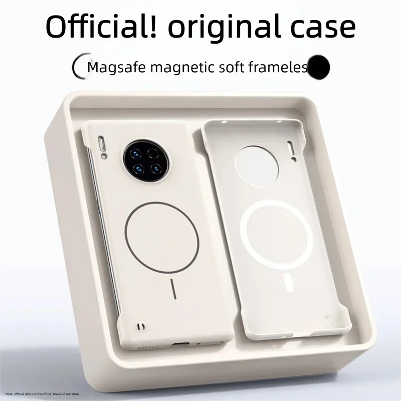 Comfortable Touch Magnetic Phone Cases for Huawei Mate 30 Pro 30Pro 30EPro Luxury Slim Original Shockproof Frameless Hard Covers