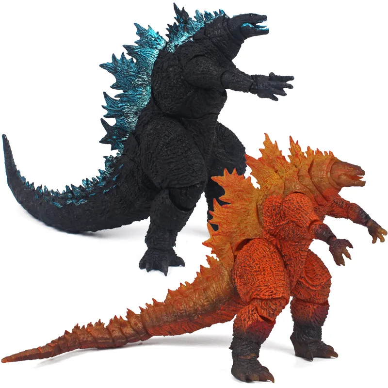 Blue Back Multi-Joint Movable Breath Effect Godzilla vs. Kong Godzilla Kong Action Figurine Desk Anime Model Toys Figures Gift