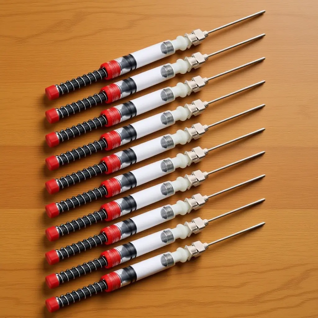 

10Pcs Fountain Pen Ink Converter Vacuum Spring Absorber Precision Refillable Ink Filler Tool for Calligraphy Fountain Pen