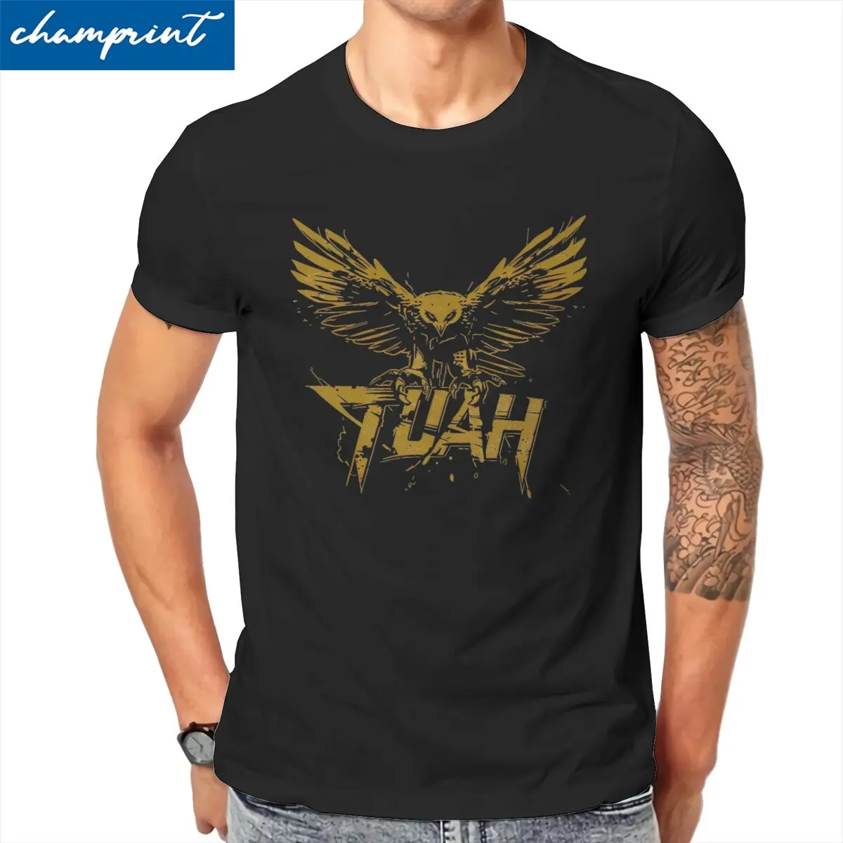 Men Hawk Tuah Guy Spit Joke Wet That Thang T Shirt  Cotton Tops Amazing Short Sleeve Crew Neck Tees Adult T-Shirt