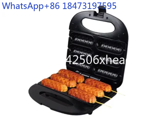 Household Hot Dog Machine Multifunctional Sausage Grill Machine Fried Electric Cake Pan Breakfast Wholesale