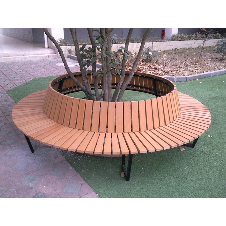 Factory direct round garden park tree bench