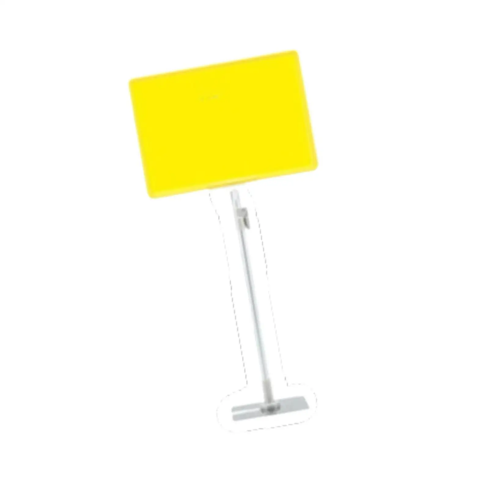 Adjustable Sign Holder Sign Rack Displayed Frame Promotional Sign, Retractable, Floor Sign Stand Holder Price Tag Holder
