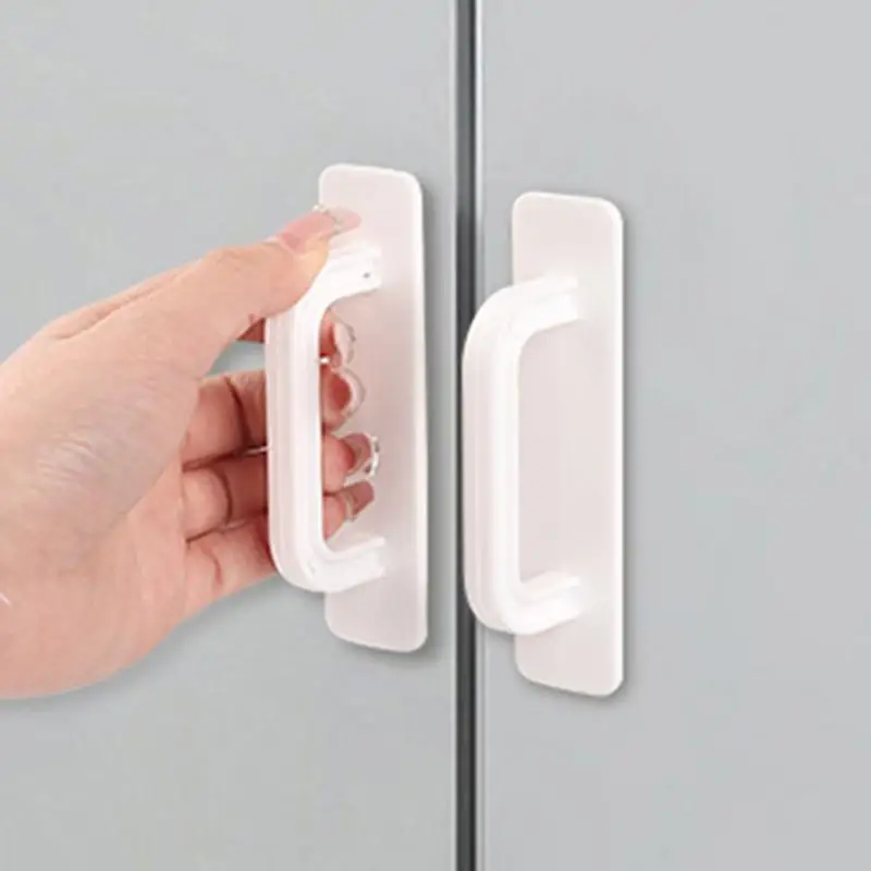 

Ручка для ворот без сверления, ручка для шкафа, наклейка, двухтактная фурнитура для кухни, спальни, гостиной, кабинета, балкона