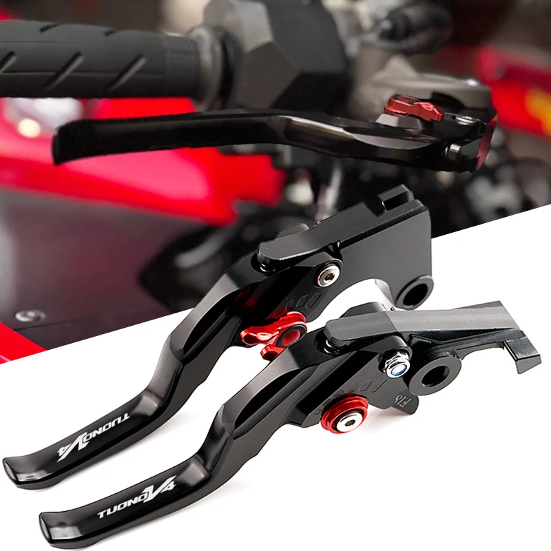 

2025 Новый рычаг тормозной муфты для мотоцикла, регулируемые рычаги тормозной муфты с ЧПУ для Aprilia Tuono V4 Factory TUONO V4 2020-2026 +
