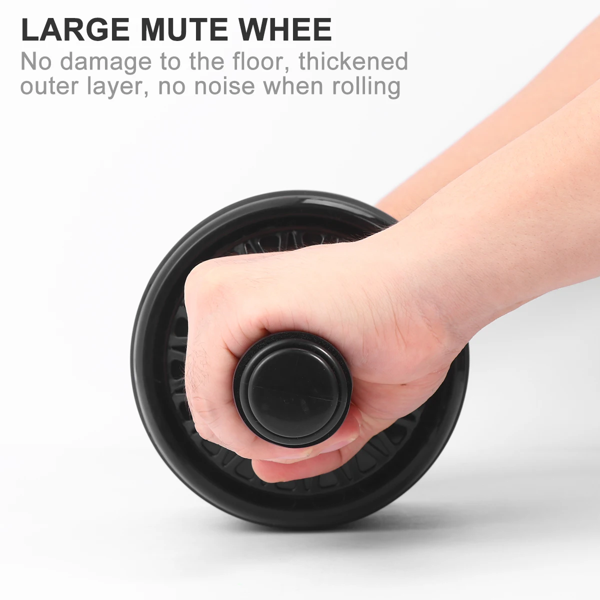 

Silent Roller Abdomen Wheel Fitness Abdominal Equipment Lose Weight Portable Workout Exercise for Home