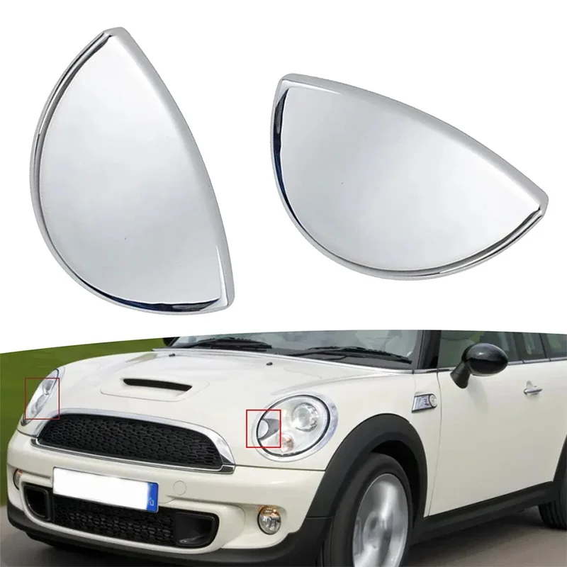 

2 шт., крышка сопла омывателя фар для Mini Clubman R55 R56 Hatchback R57 Convertible R58 Coupe R59 Roadster