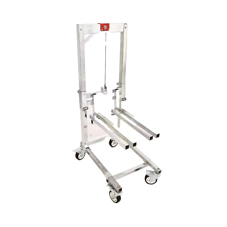 Ultra Lightweight Folding Hand Truck, Portable Household Dolly with Lift Function for Unloading, Moving Cargo, Stall Tools
