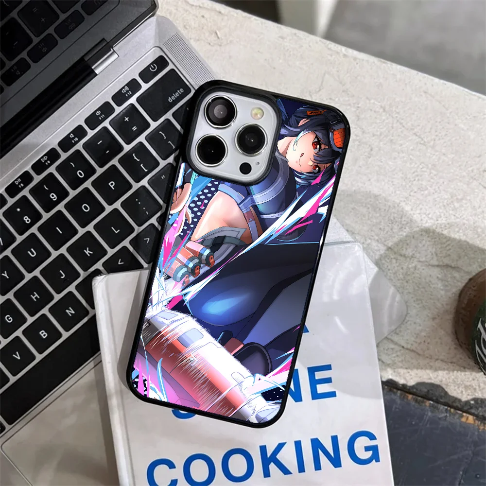 Game Anime Zenless Zone Zero Grace Howard Phone Case Strong Magnetic For IPhone 15 14 13 Pro Max 11 12 Mini Alex Mirror For