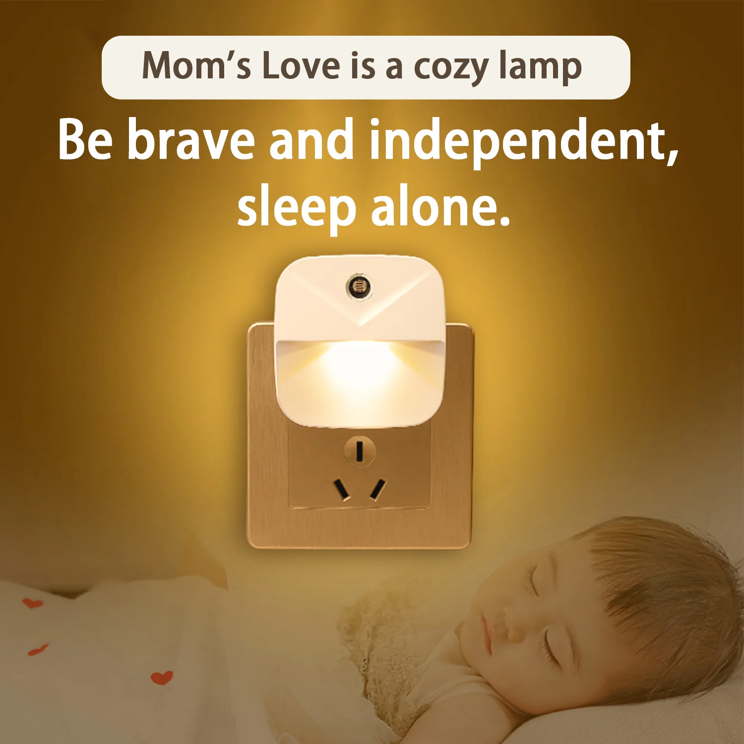 4 قطعة أضواء ليلية LED المكونات مصباح الغسق إلى الفجر الاستشعار المدخل المطبخ الحمام #5