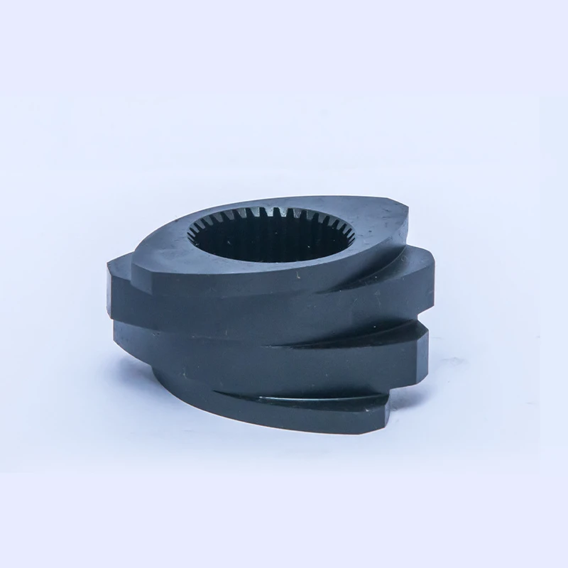 Custom Kneading Screw Thread Element WR5 CPM Alloy for Twin Screw Extruder Intensive Mixing Shearing and Reactive Casting auger
