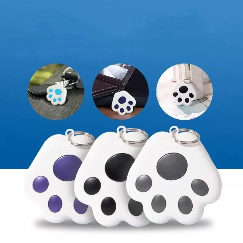 Smart Mini GPS Tracker Key Kids Bag Finder Dog Cat Pet Locator Bluetooth Tracker Device Anti-lost Reminder for IOS/ Android