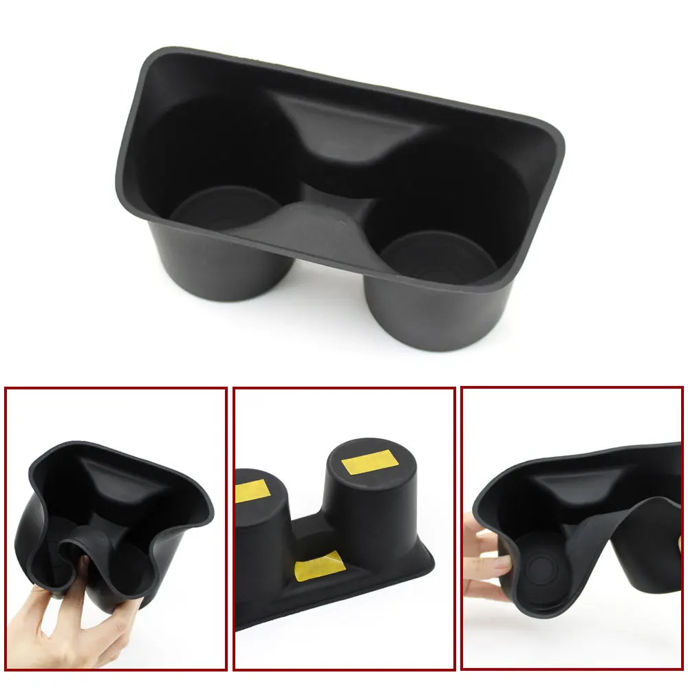 Mittelkonsole Getränkehalter-Abdeckung Aufbewahrungsflaschenhalter-Einsatzabdeckung für BMW F30 F32 F34 F35 F36 F80 F82 51169232068 – Detail 3