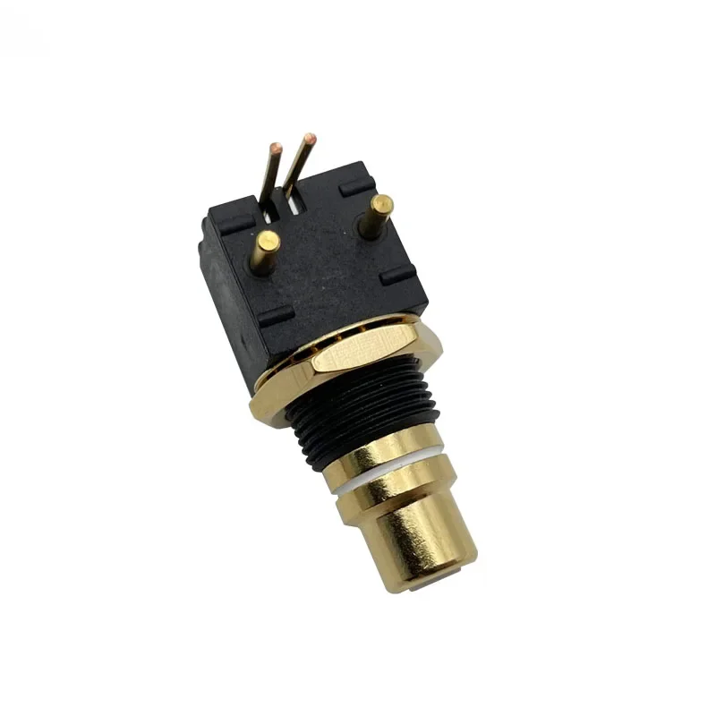 4 piezas de conector RCA de latón para DAC decodificador, conector hembra para montaje en PCB, adaptador para soldadura 3