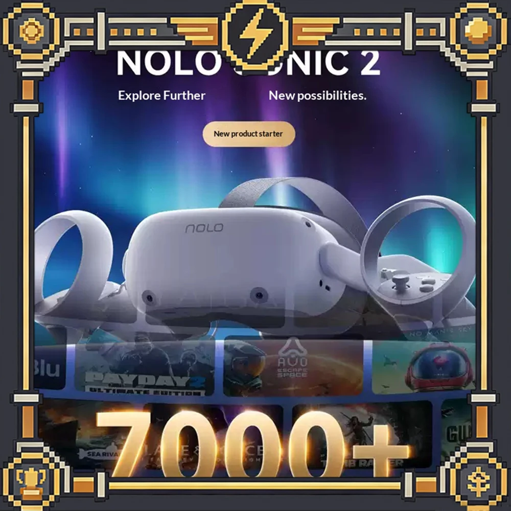 

NOLO S2 Standalone VR Game equipment 3D panoramic private cinema Virtual reality intelligent head-mounted VR Glasses
