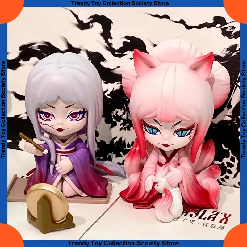 

New In-Stock Kaira X Generation Ii Lock Demon Thin Blind Box Dark Horror Ancient Style Series Trendy Collectible Figurines Gifts