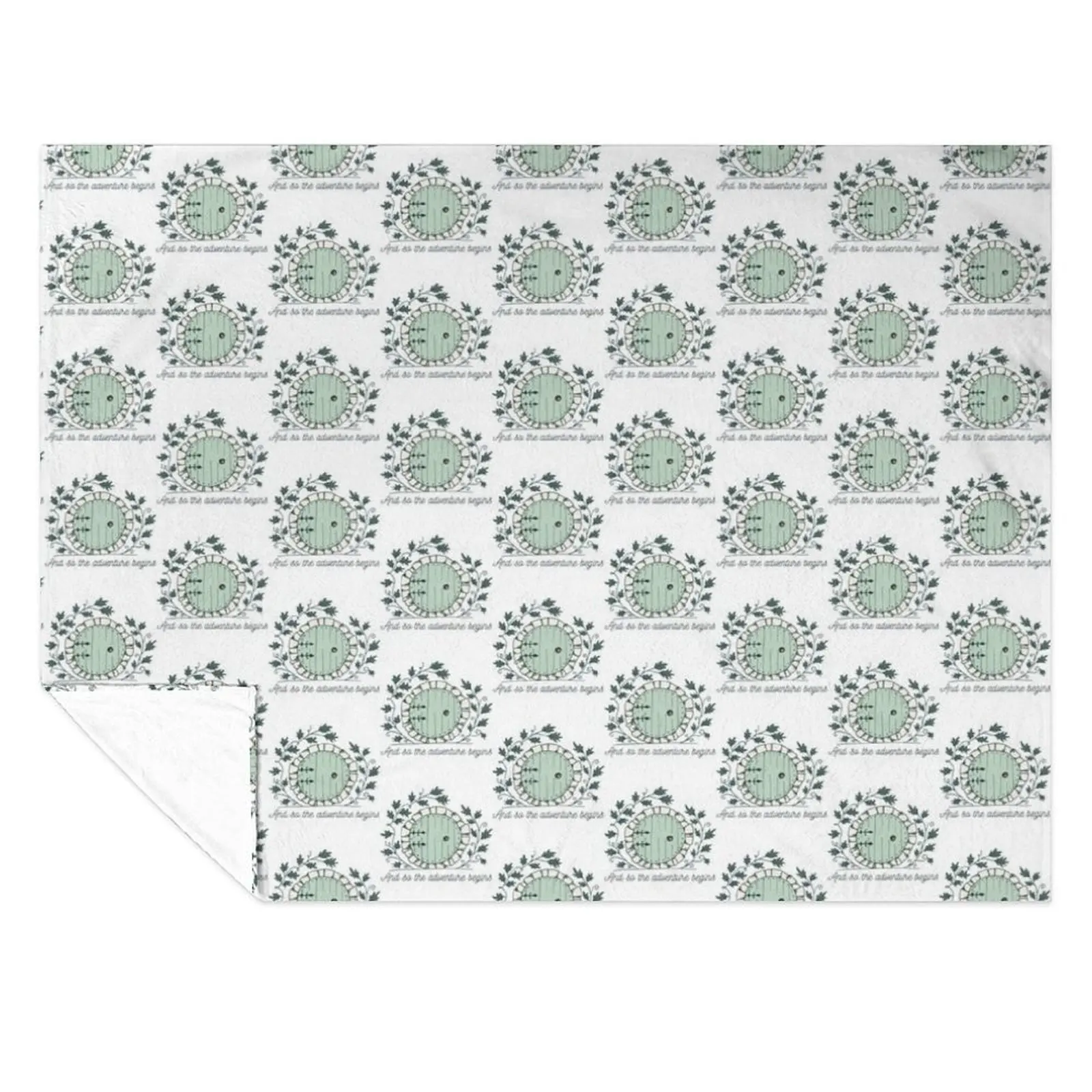 

Baggins Door with Twigs Shirts New design 2021 Throw Blanket Luxury Thicken Polar Furry Blankets
