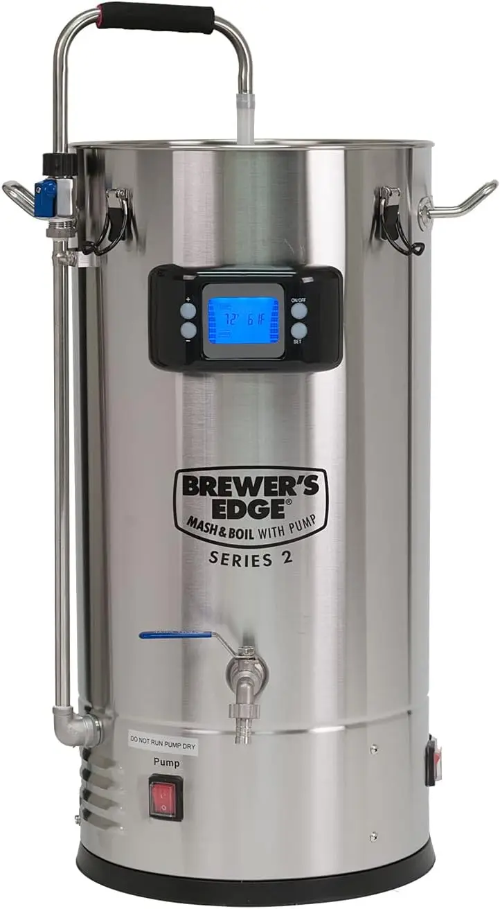 

MASH AND BOIL With Pump V2 Programmable Electric All-In-One Brewing Kettle 110V