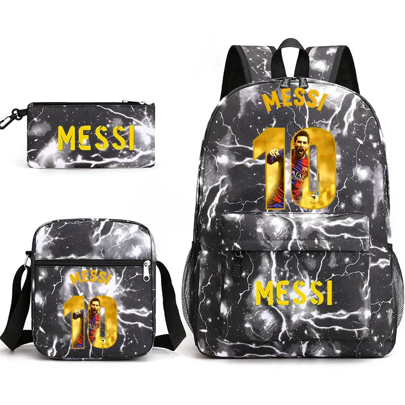 Messi zaino Canvas Laptop College School Bags Vintage Book Bag donna uomo studente zaino Girl Boy Mochilas