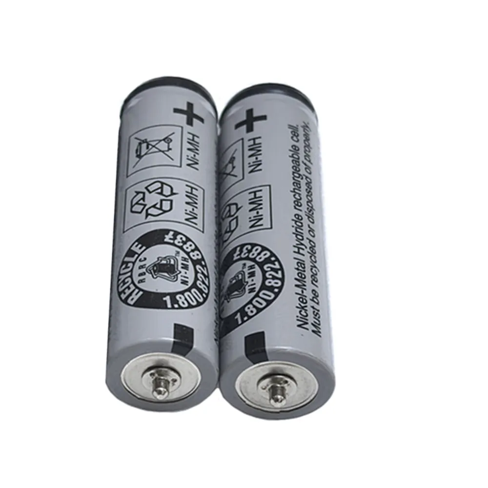 2pcs/lot 1.2V Ni-Mh 1100mAh Battery for Braun 390 5684 3020S 3030S 3040S 3050CC 3080cc 3090CC 320S-4 330 350CC-4 shaver razors