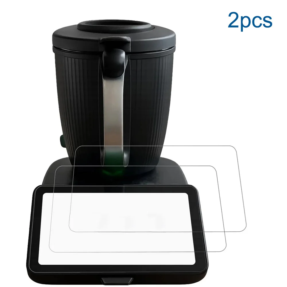 2PCS Screen Protector Film Ultra-clear Anti-scratch Tempered Screen Protector For Thermomix TM7 Blender Kitchen Accessories
