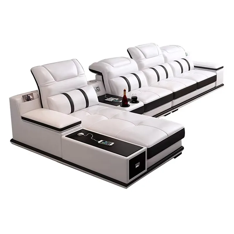 

Modern Home Sofa Living Room Sofa Leather Sofa Home Luxury Furniture