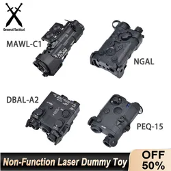 WADSN Dummy Indicator Airsoft Non-functional Version DBAL A2 PEQ 15 MAWL C1 NGAL Battery Box Fit 20mm Rail Toy Laser