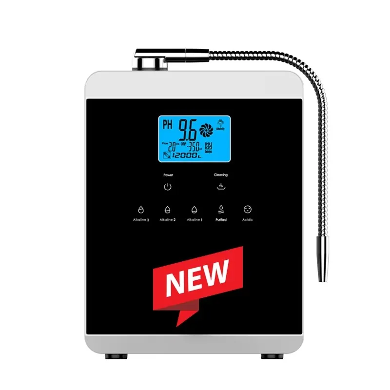 Platinum Coating Home Water Ionizer 5/7/11 Plates Alkaline Water Generator Household Water Treatment Device