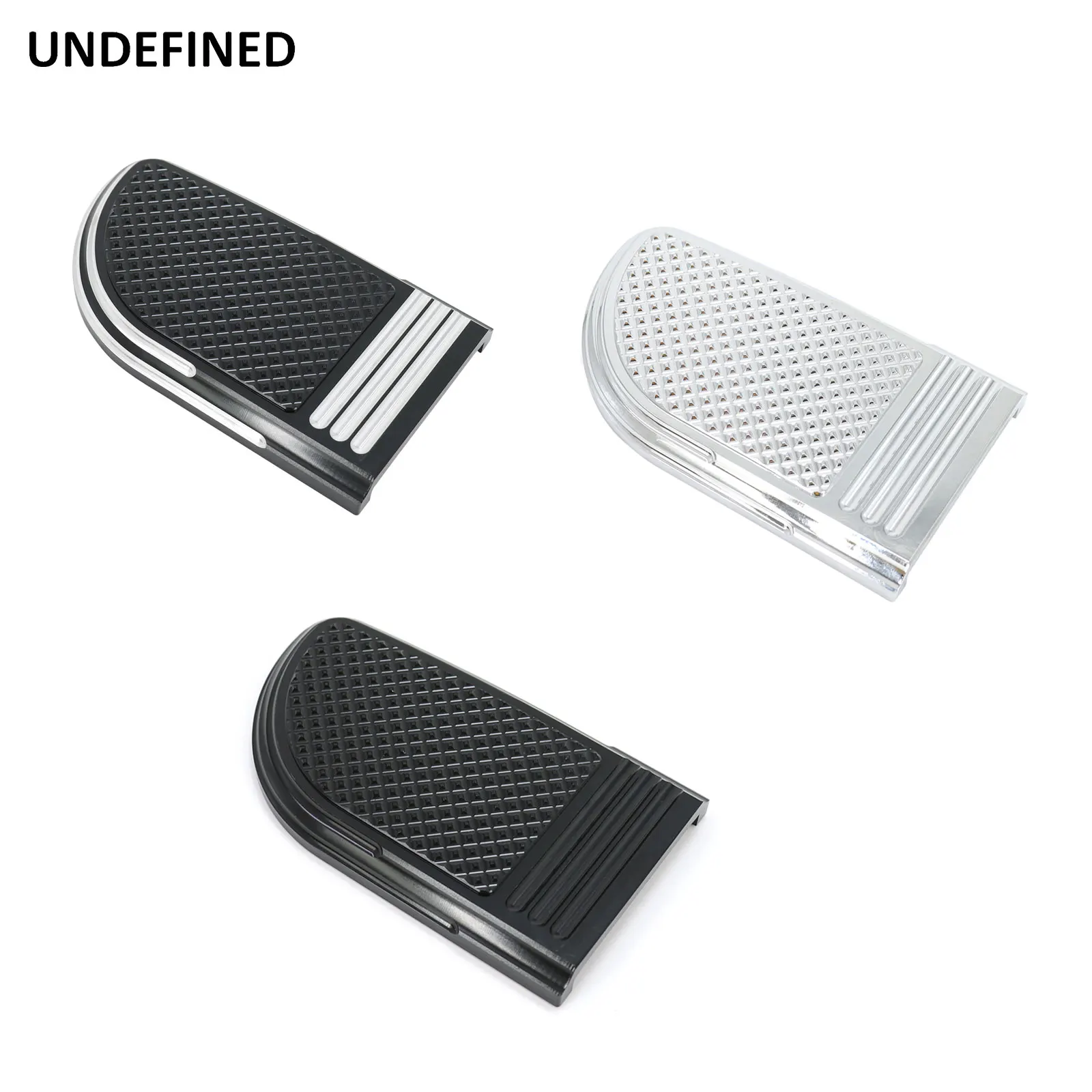 Motorcycle Large Foot Pegs Footrest Brake Pedal Pad Cover For Harley Touring Electra Street Glide Trike Dyna Fat Boy Softail CVO